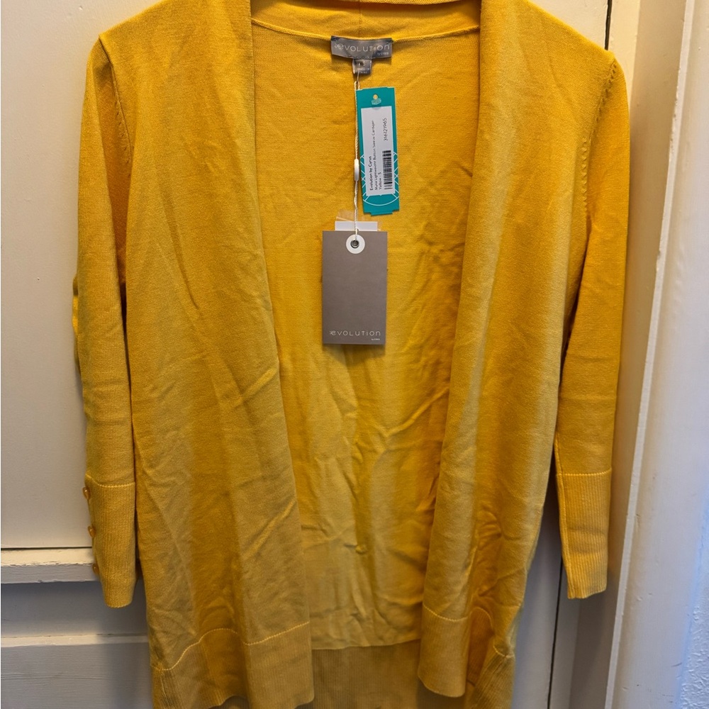 Yellow Women's Cardigan